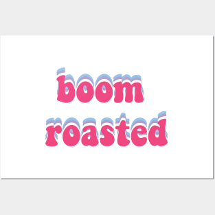 Boom Roasted sticker The Office Posters and Art